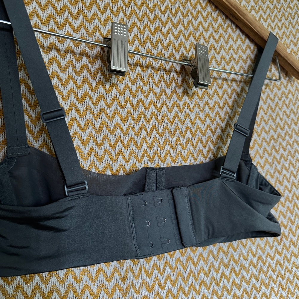 NEW Skims No Show Molded Unlimed Balconette Bra Gunmetal 34A NWT - Picture 6 of 7